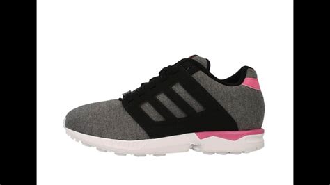 adidas flux zwart met roze